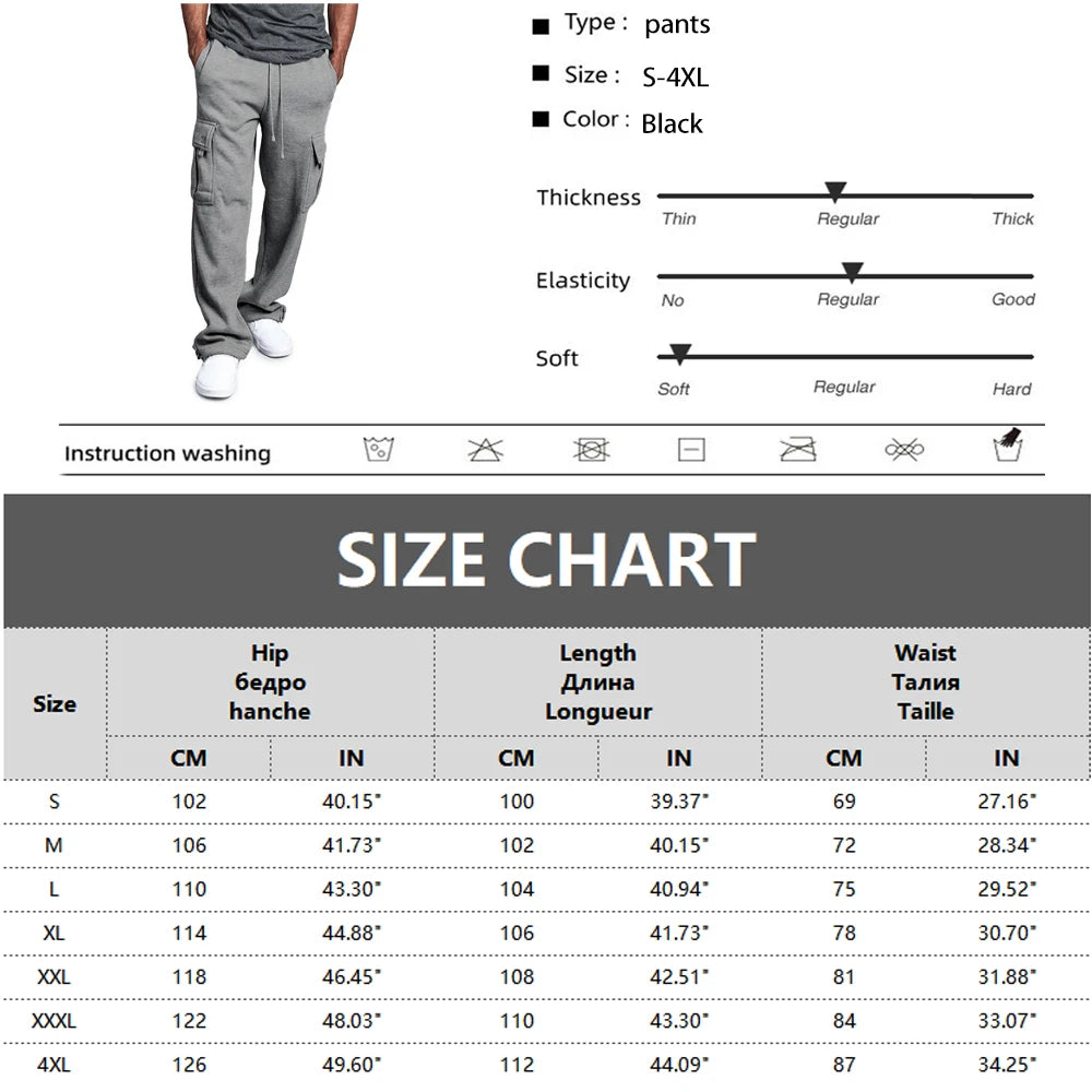Straight Fit Joggers 